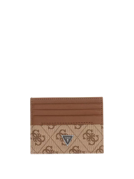 GUESS 2 USCITA Portafoglio Milano Guess - Beige Beige\Cognac