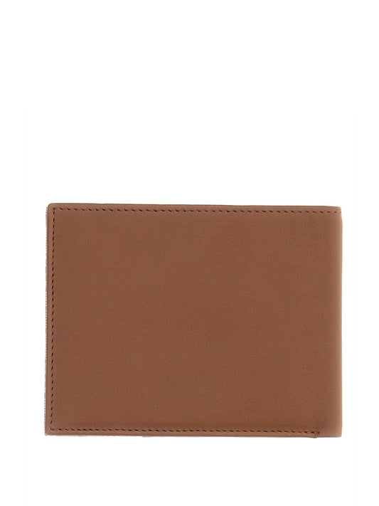 GUESS 2 USCITA Portafoglio Guess Milano Bifold - Beige Beige\Cognac