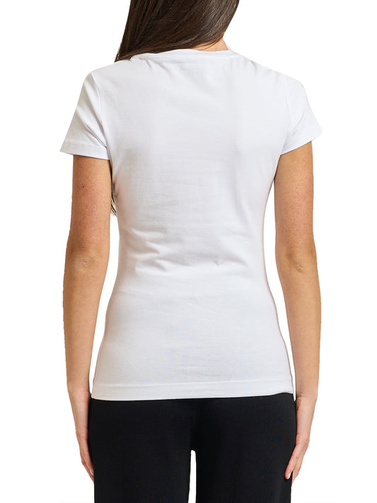 GUESS 2 USCITA T-Shirt Ss Cn Feather Triang Guess - Bianco Pure white