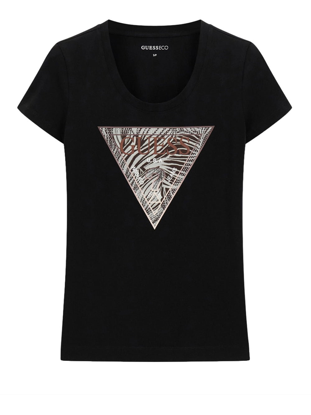 GUESS 2 USCITA T-shirt Con Logo Triangolo Guess - Nero Nero