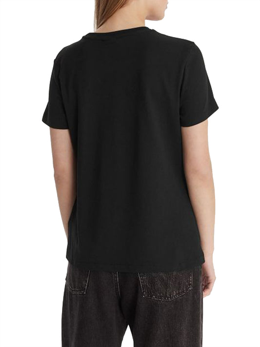 GUESS ATHLEISURE 1 USCITA T-Shirt Guess Maddalena Cn Ss - Nero Nero