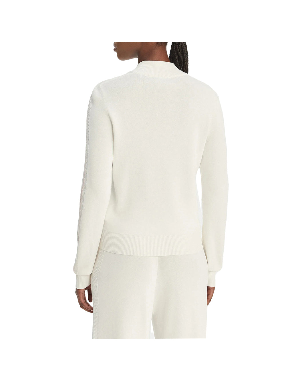 GUESS ATHLEISURE 2 USCITA Felpa Guess Gabry Full Zip - Bianco Bianco