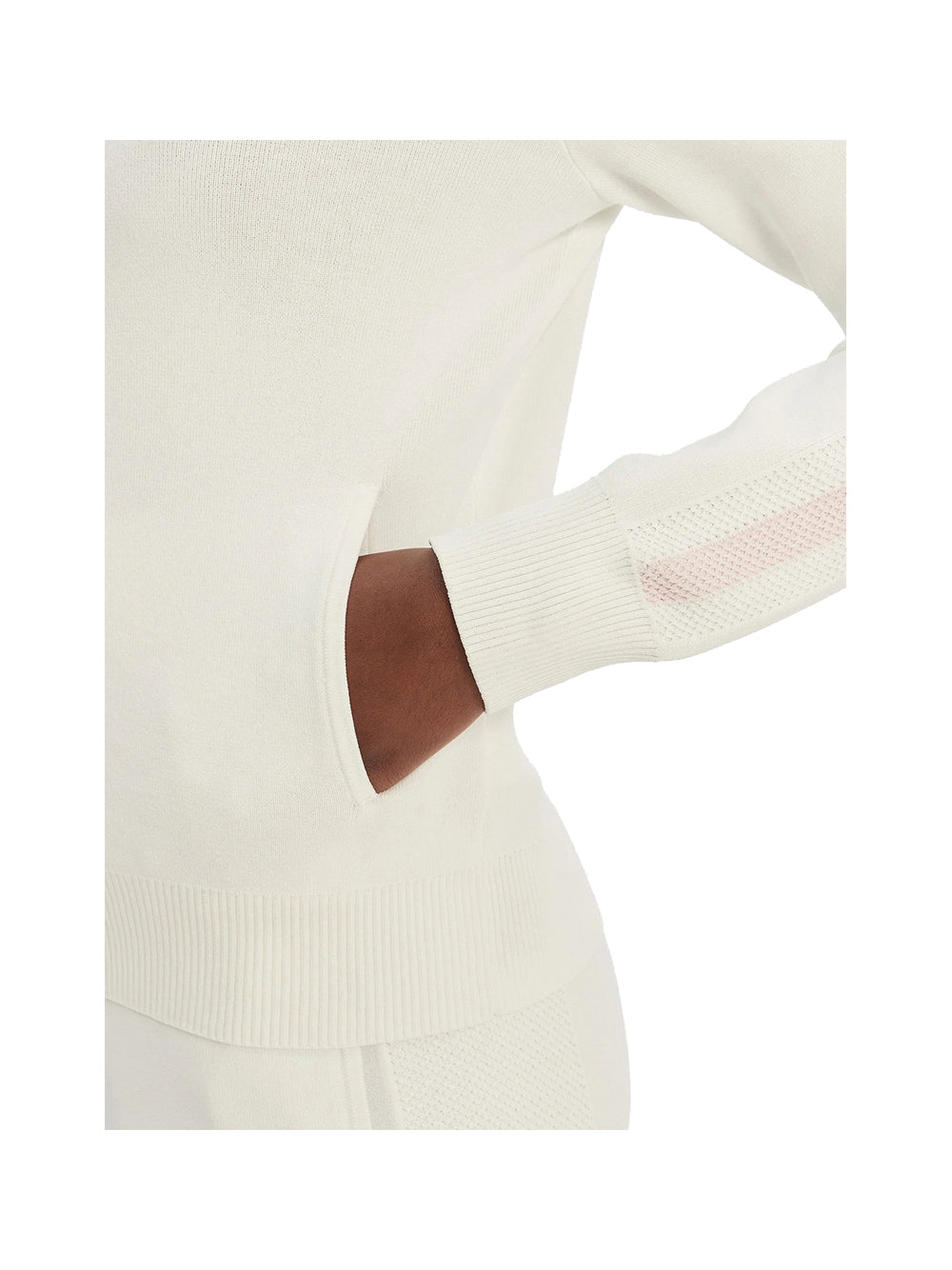 GUESS ATHLEISURE 2 USCITA Felpa Guess Gabry Full Zip - Bianco Bianco