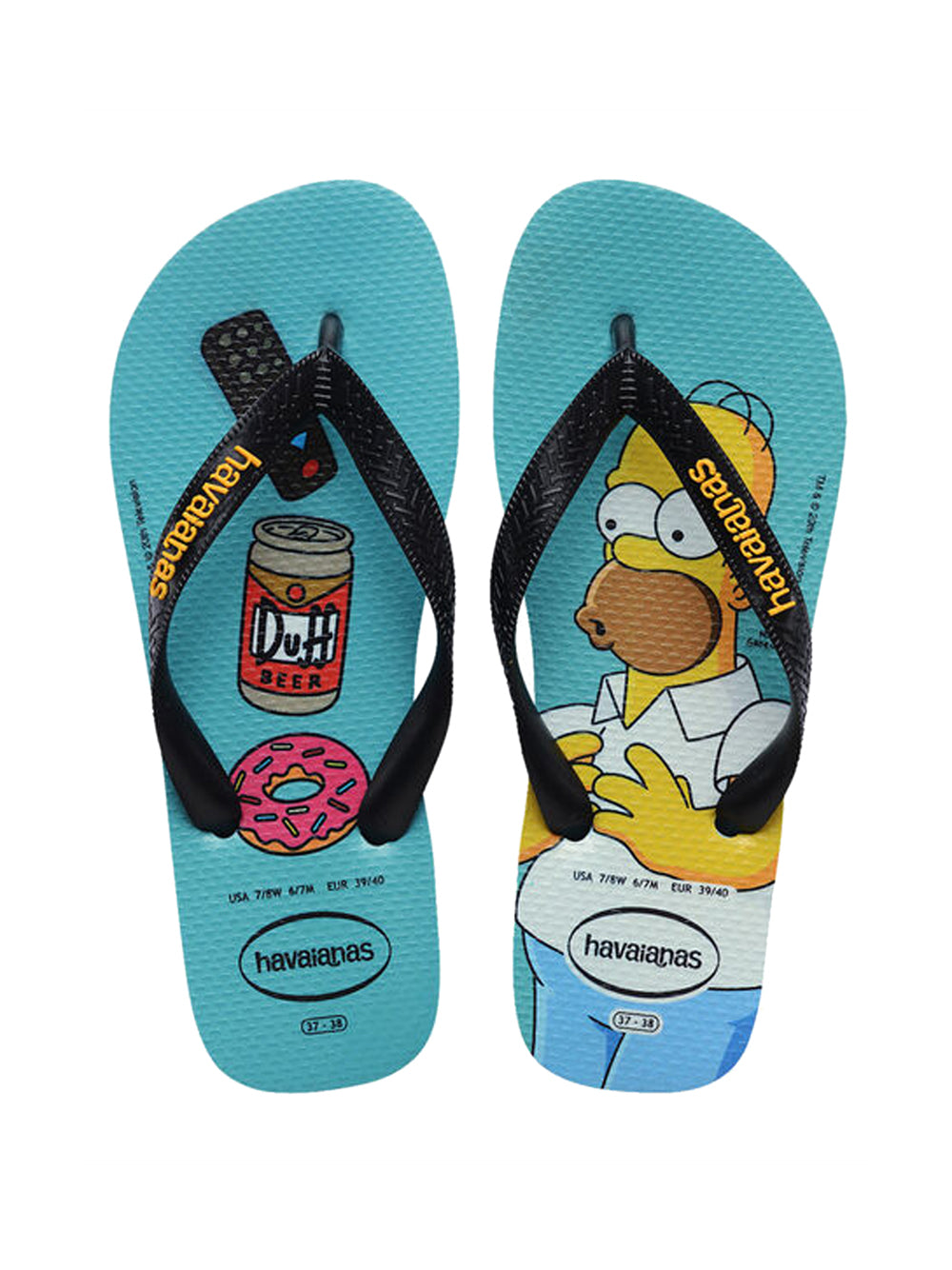 HAVAIANAS Infradito Havaianas Simpsons - Blu/Nero Blu/nero