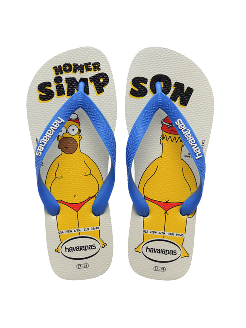 HAVAIANAS Infradito Havaianas Simpsons - Bianco/Blu Bianco/blu