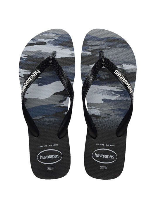 HAVAIANAS Infradito Havaianas Top Camu - Nero Nero/bianco