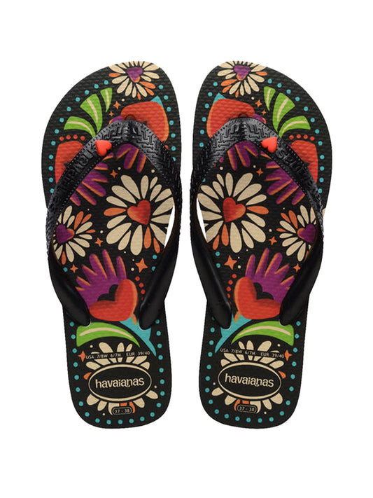 HAVAIANAS Infradito Begonia Havaianas Top - Nero/Multi MULTI