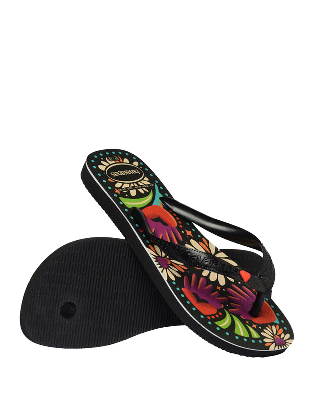 HAVAIANAS Infradito Begonia Havaianas Top - Nero/Multi MULTI