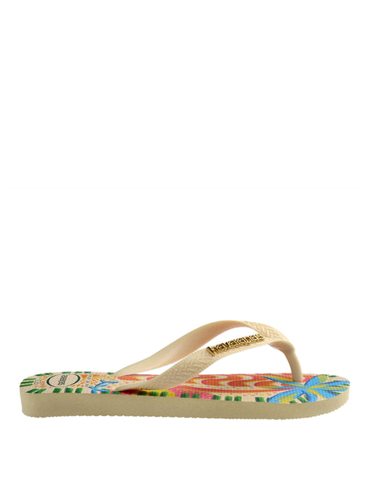 HAVAIANAS Infradito Havaianas Top Ginga Bossa - Crema Crema