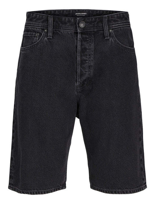 JACK&JONES MAIN 1 Jack&Jones Bermuda In Jeans Baggy Fit - Nero Nero