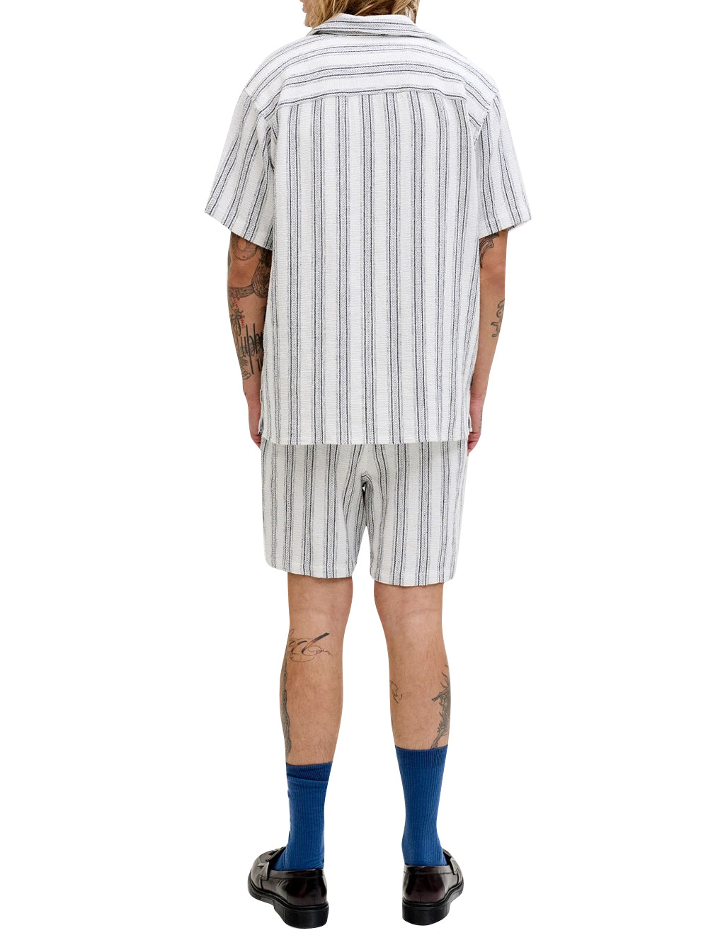 JACK&JONES MAIN 1 Bermuda Jack&Jones - Blu/Bianco Blu/bianco