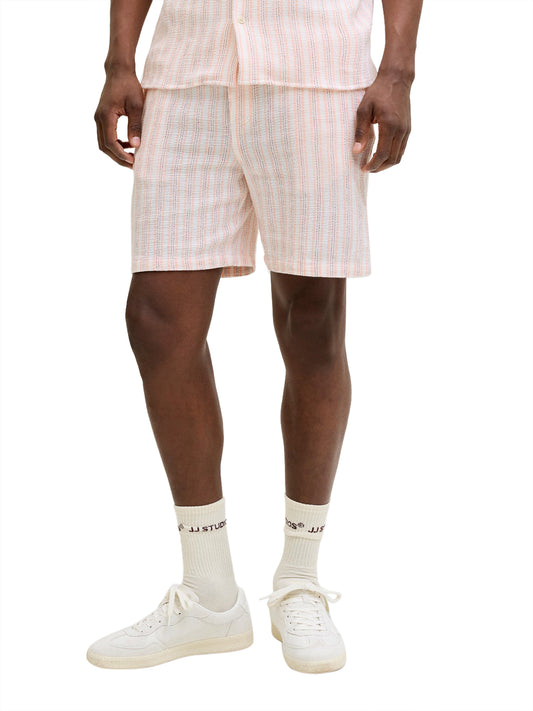JACK&JONES MAIN 1 Jack&Jones Bermuda Jpstjaiden Coba Stripe Jog Peach PEACH