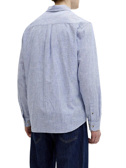 JACK&JONES MAIN 1 Camicia Jack&Jones Regular Fit - Blu/Bianco Blu/bianco