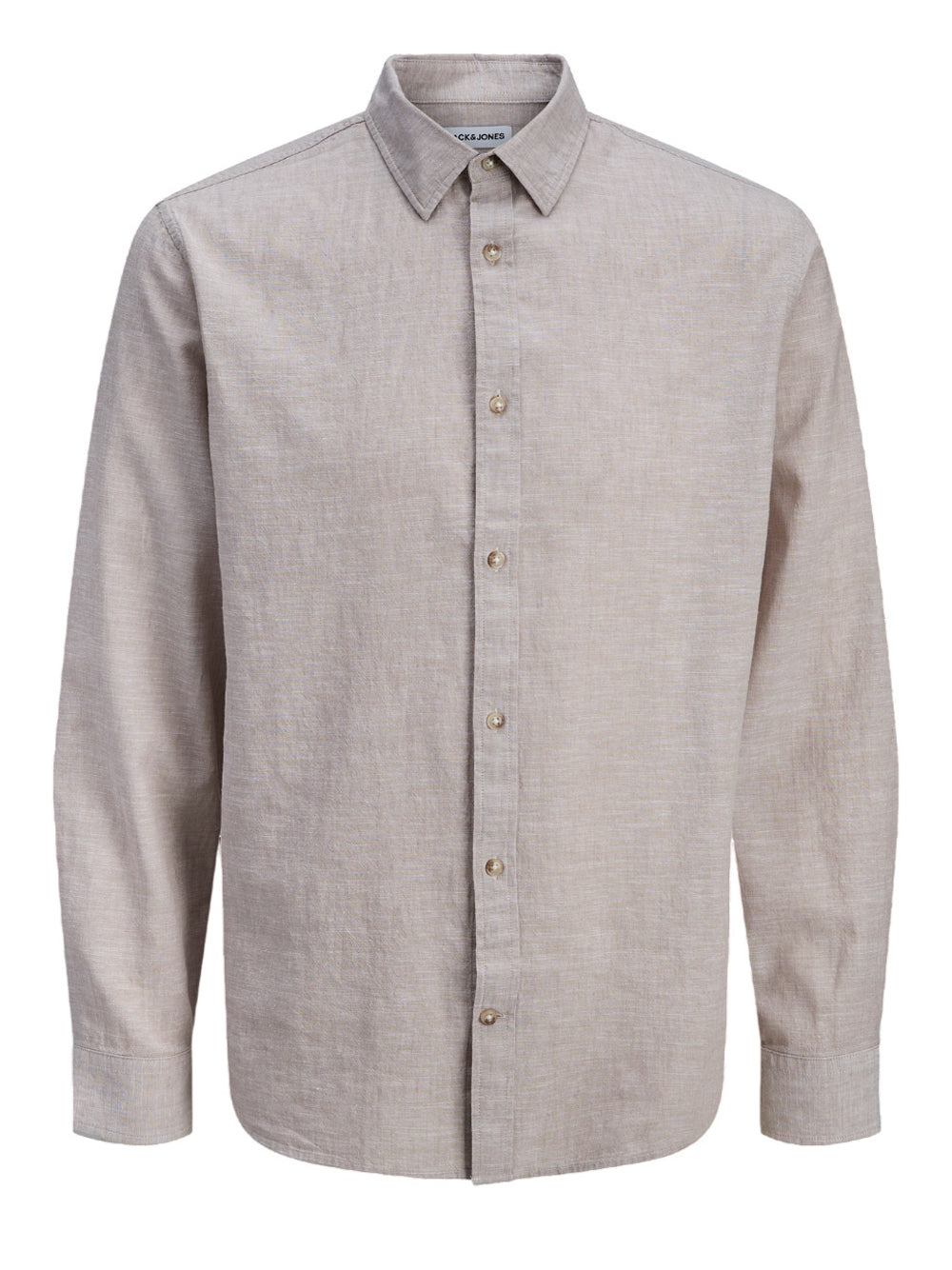 JACK&JONES MAIN 1 Camicia Jack&Jones Regular Fit - Tortora Tortora