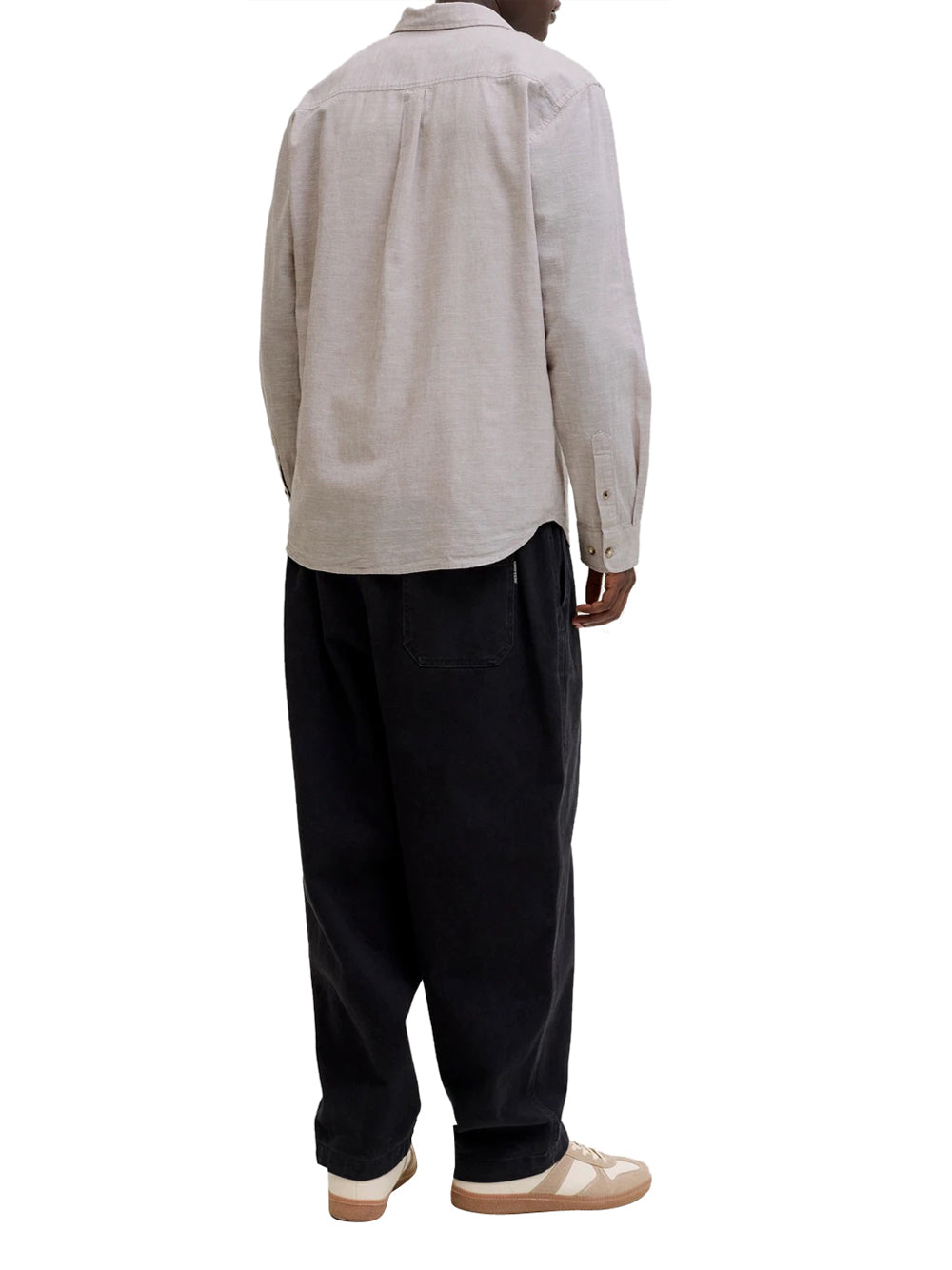 JACK&JONES MAIN 1 Camicia Jack&Jones Regular Fit - Tortora Tortora