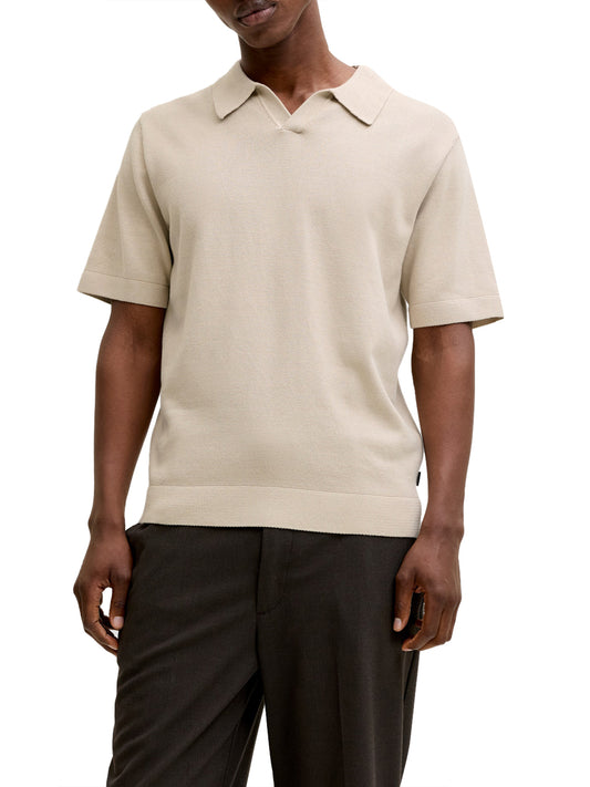 JACK&JONES MAIN 1 Polo In Maglia Jack&Jones - Beige Beige