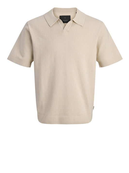 JACK&JONES MAIN 1 Polo In Maglia Jack&Jones - Beige Beige