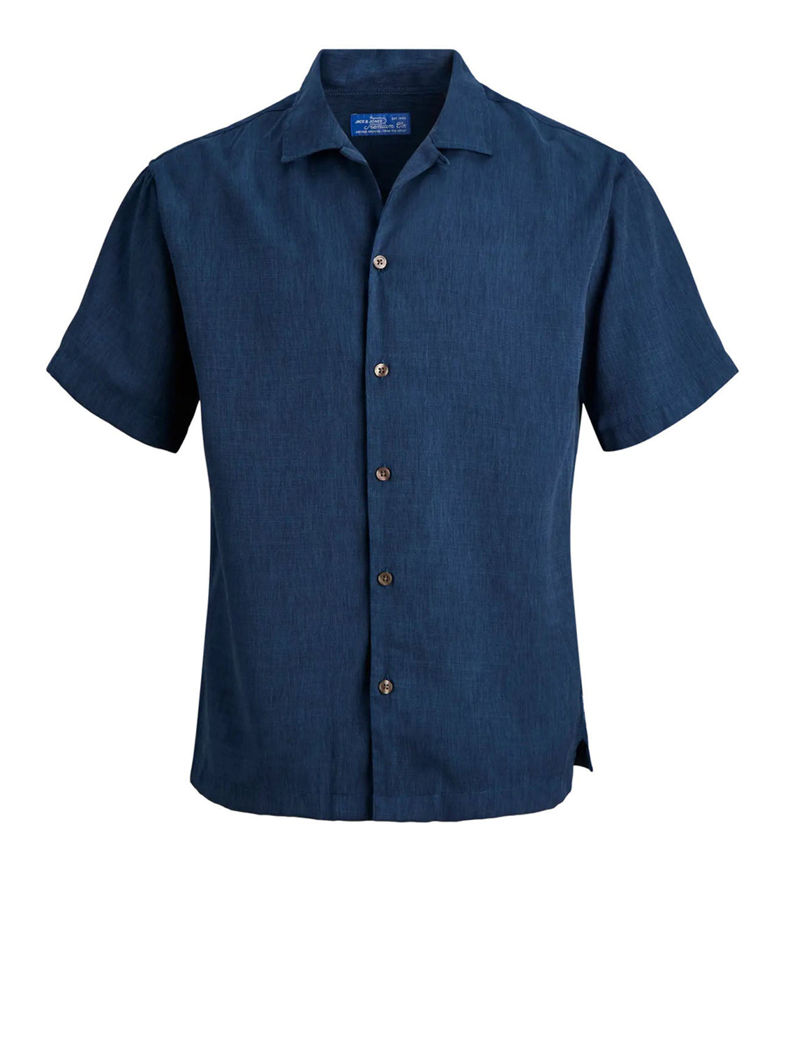 JACK&JONES MAIN 1 Jack&Jones Camicia Jprblurico Tencel Resort Blu Blu
