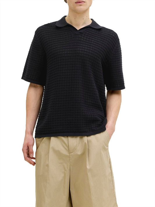 JACK&JONES MAIN 1 Jack&Jones Polo In Maglia - Nero Nero