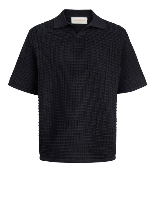 JACK&JONES MAIN 1 Jack&Jones Polo In Maglia - Nero Nero