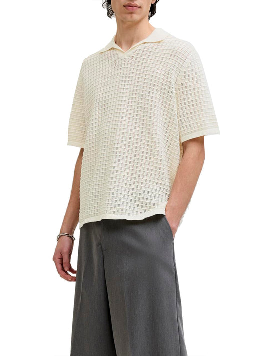 JACK&JONES MAIN 1 Jack&Jones Polo In Maglia - Sea Salt Sea Salt