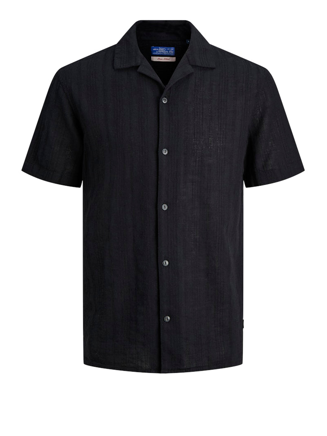 JACK&JONES MAIN 1 Jack&Jones Camicia Jprblusummer Lin Blend Nero Nero