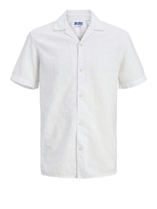JACK&JONES MAIN 1 Jack&Jones Camicia Jprblusummer Lin Blend Bianco Bianco