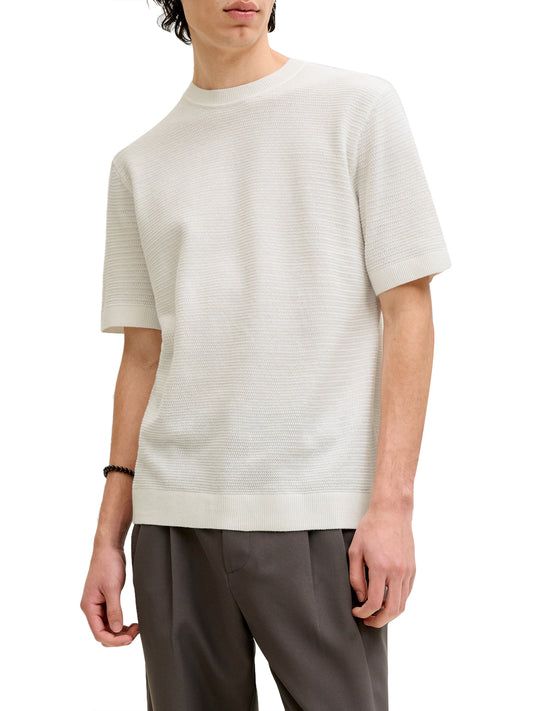 JACK&JONES MAIN 1 Jack&Jones T-Shirt In Maglia - Cloud CLOUD