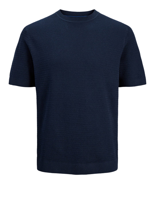 JACK&JONES MAIN 1 T-Shirt In Maglia Jack&Jones - Blu Blu