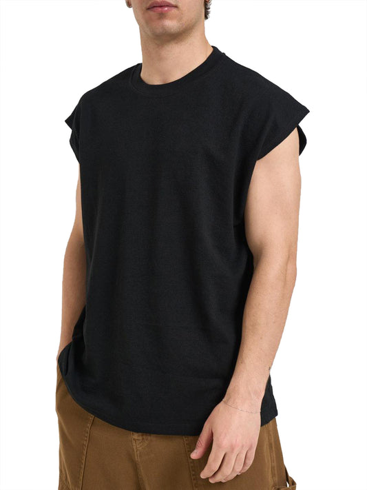 JACK&JONES MAIN 1 Canotta Jack&Jones Vestibilità Ampia - Nero Nero