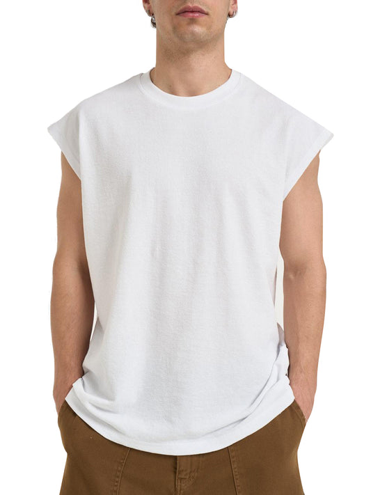 JACK&JONES MAIN 1 Canotta Jack&Jones Vestibilità Ampia - Bianco Bianco