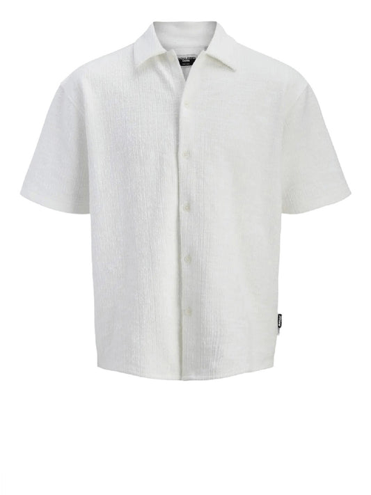 JACK&JONES MAIN 1 Camicia Jcobreeze Texture Jack&Jones - Bianco Bianco