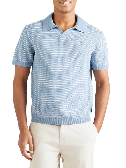 JACK&JONES MAIN 1 Jack&Jones Polo In Tinta Unita - Celeste Celeste