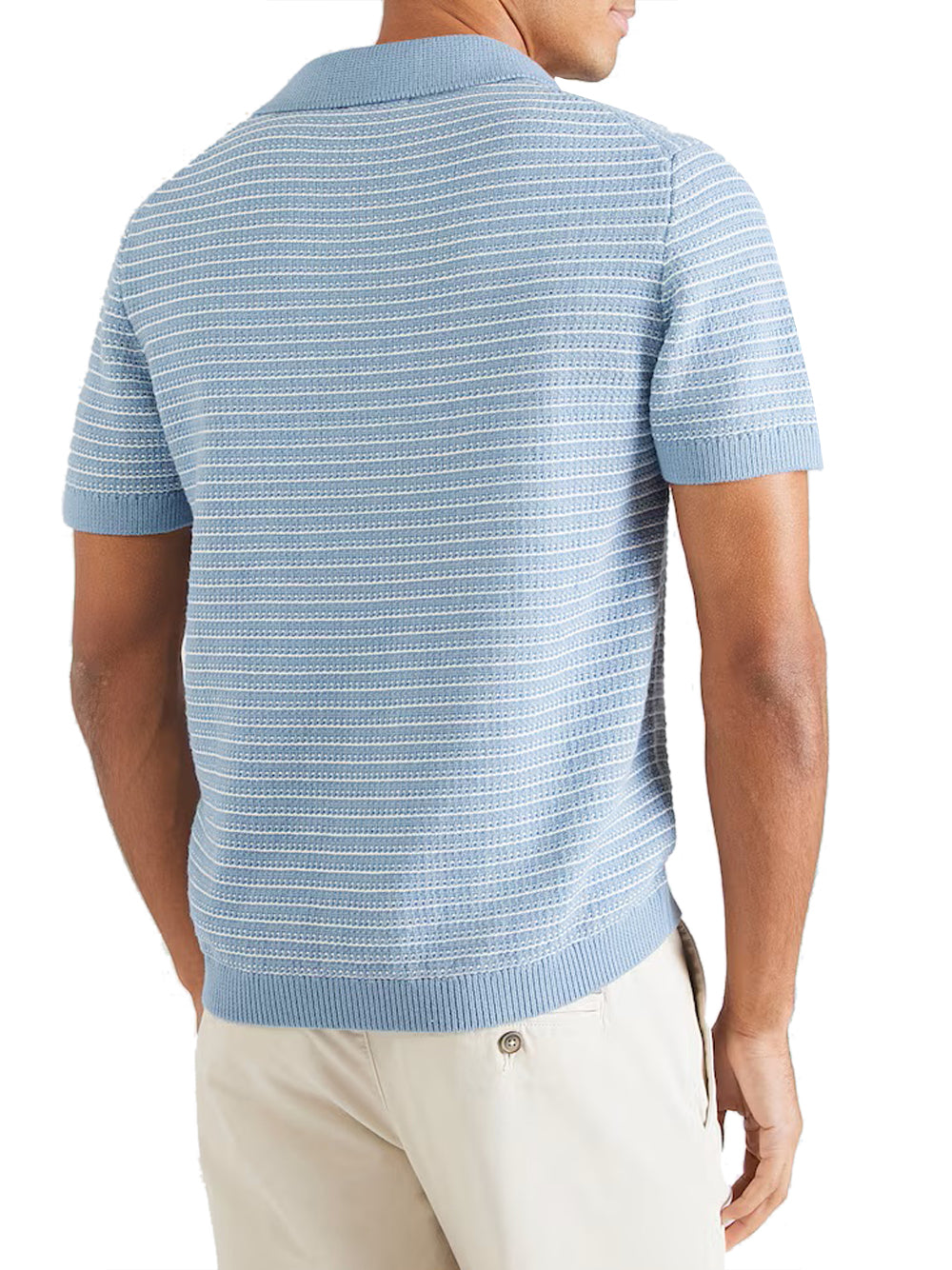JACK&JONES MAIN 1 Jack&Jones Polo In Tinta Unita - Celeste Celeste