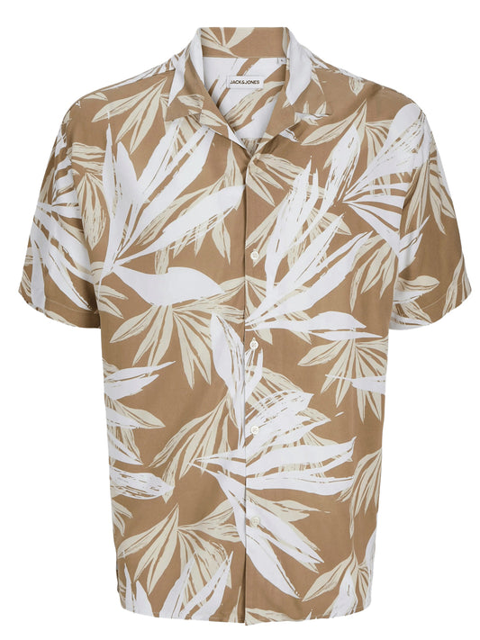 JACK&JONES STOCK Jack&Jones Camicia Tropical - Beige Beige