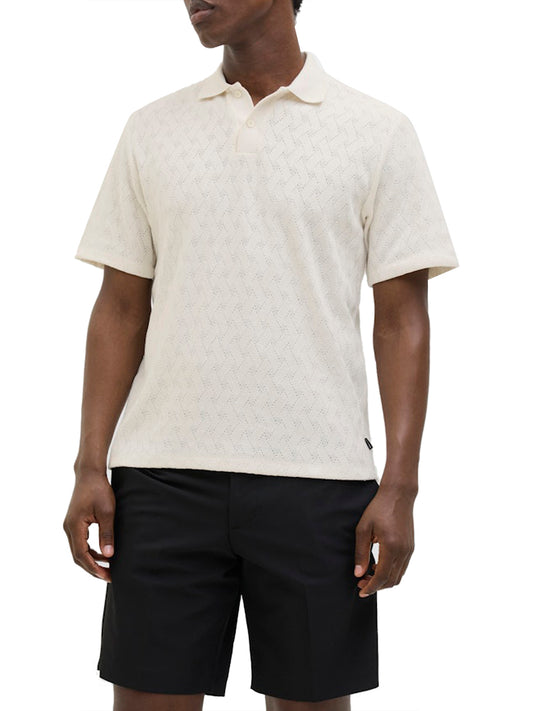 JACK&JONES STOCK Polo Jack&Jones - Bianco Bianco