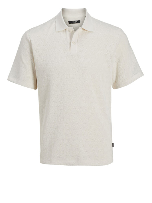 JACK&JONES STOCK Polo Jack&Jones - Bianco Bianco