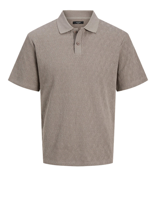 JACK&JONES STOCK Polo Jack&Jones - Tortora Tortora