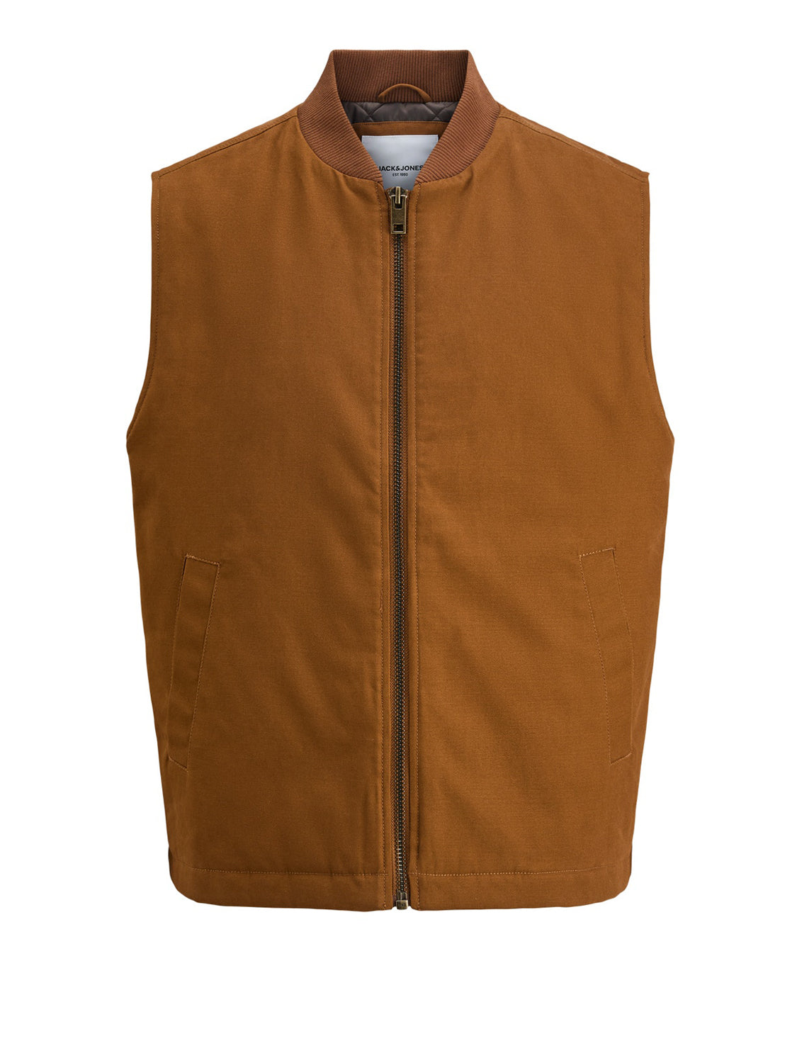 JACK&JONES STOCK Jack&Jones Gilet Jjedover Vest Noos Marrone Marrone
