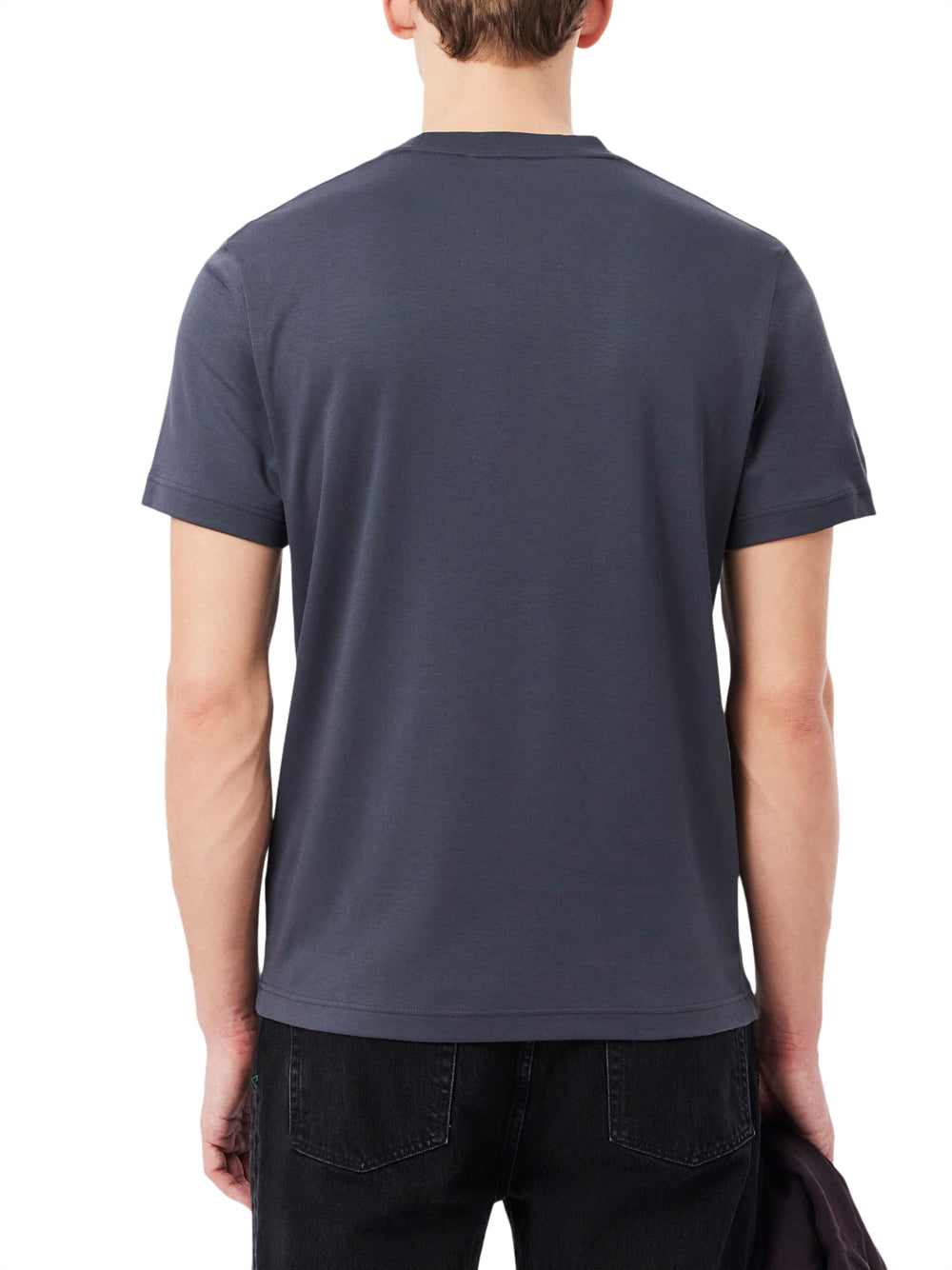 LACOSTE T-Shirt Lacoste Con Ricamo - Grigio Grigio