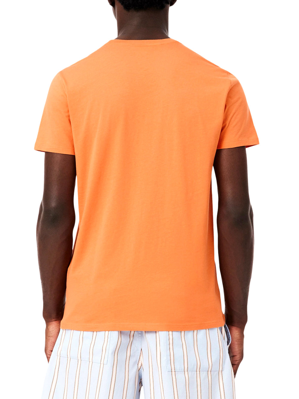 LACOSTE Lacoste T-shirt In Cotone Pima - Arancione Arancione
