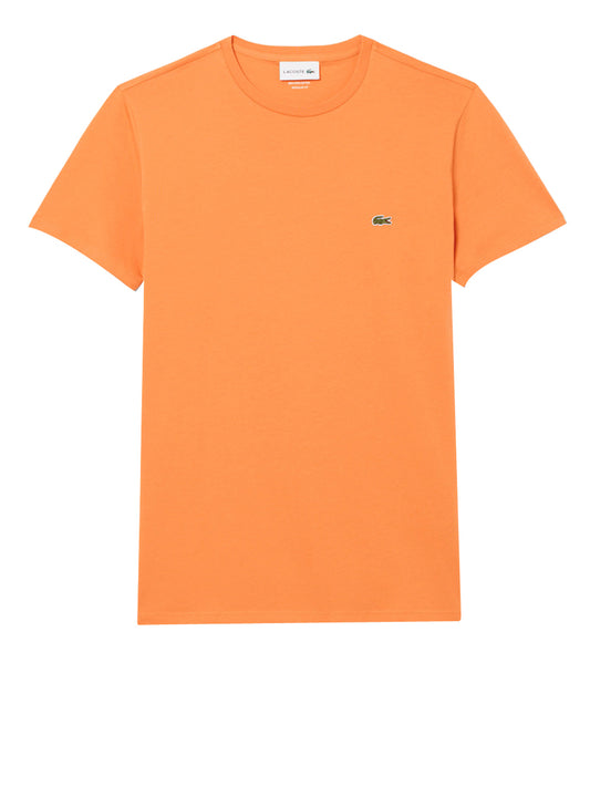 LACOSTE Lacoste T-shirt In Cotone Pima - Arancione Arancione