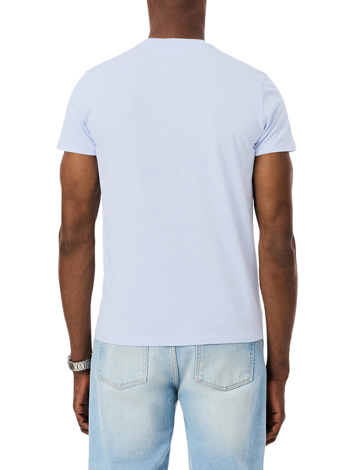 LACOSTE T-Shirt Lacoste In Cotone - Celeste Celeste