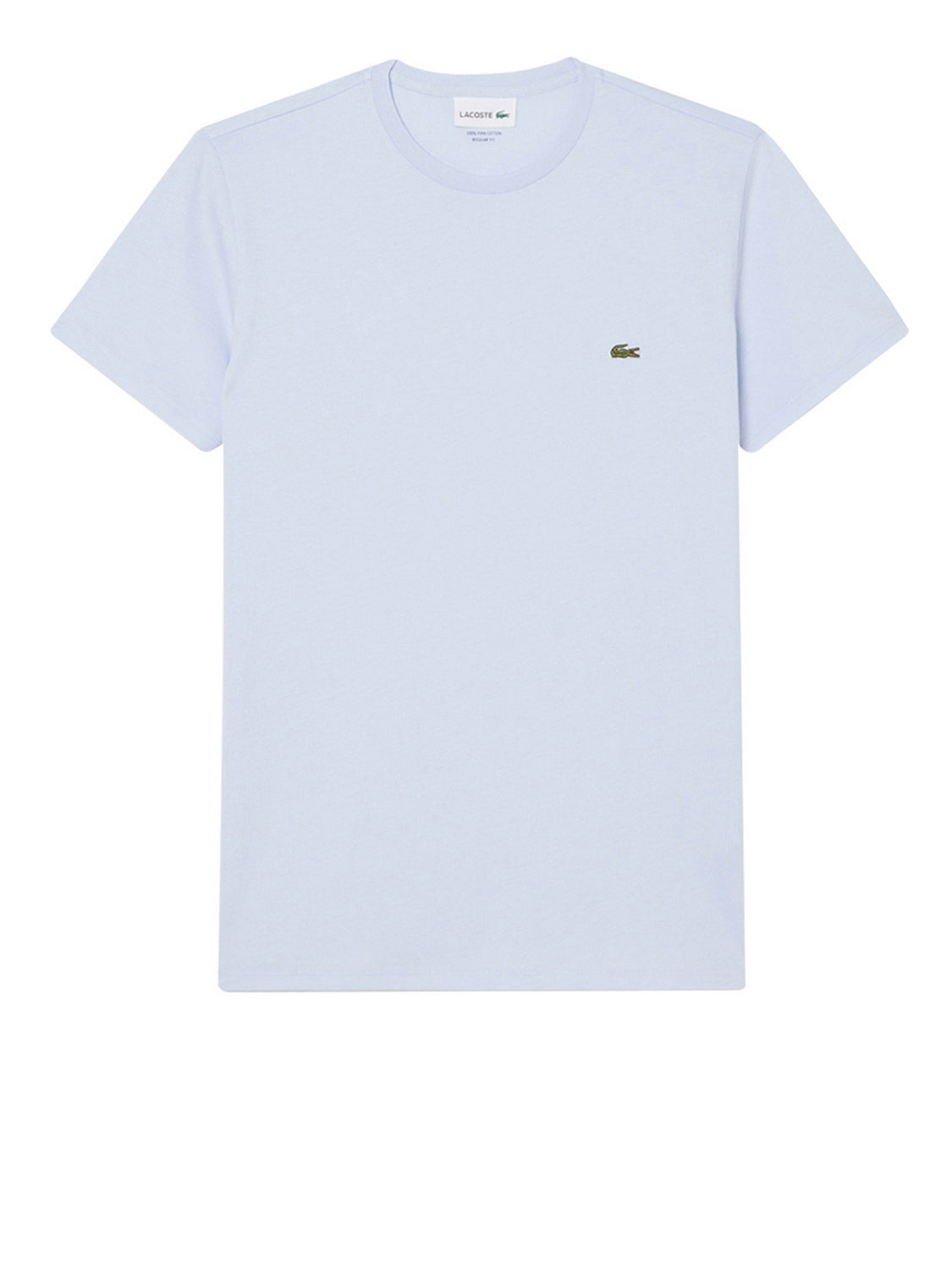 LACOSTE T-Shirt Lacoste In Cotone - Celeste Celeste
