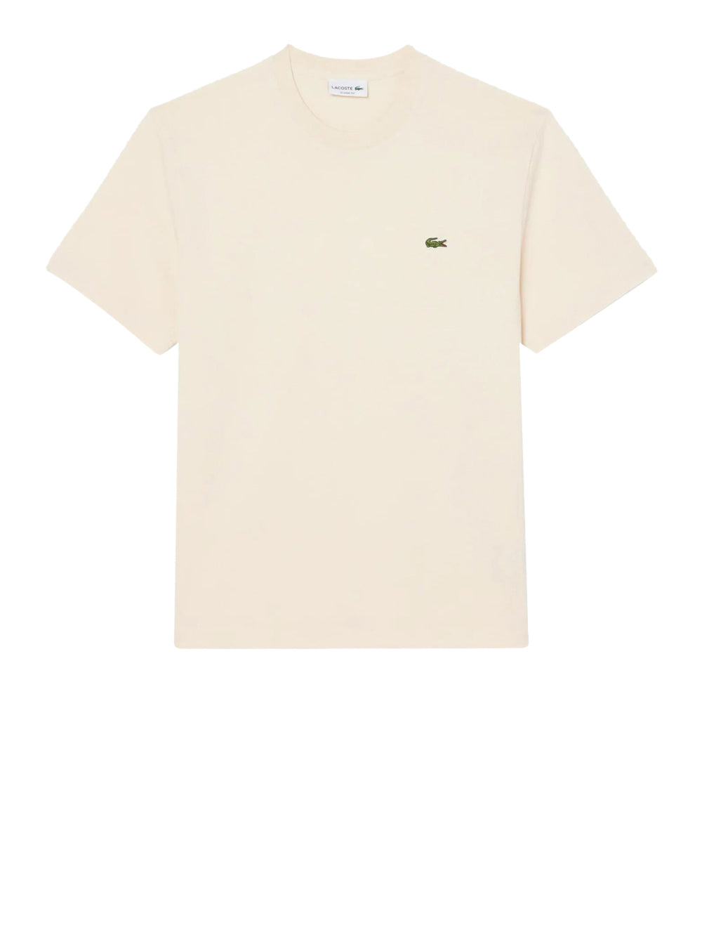 LACOSTE T-Shirt Lacoste In Cotone - Beige Beige