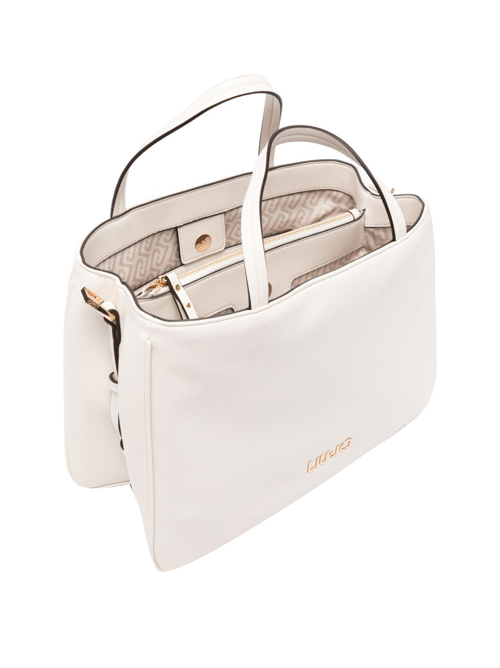LIUJO ACCESSORI1 Borsa a Mano M Satchel Liu Jo - Crema CREAM
