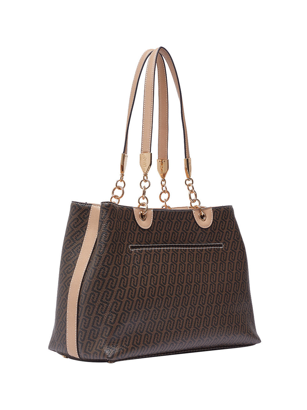 LIUJO ACCESSORI1 Borsa a Mano Tote Media Liu Jo - Marrone Testa Moro/Dk.Cipria