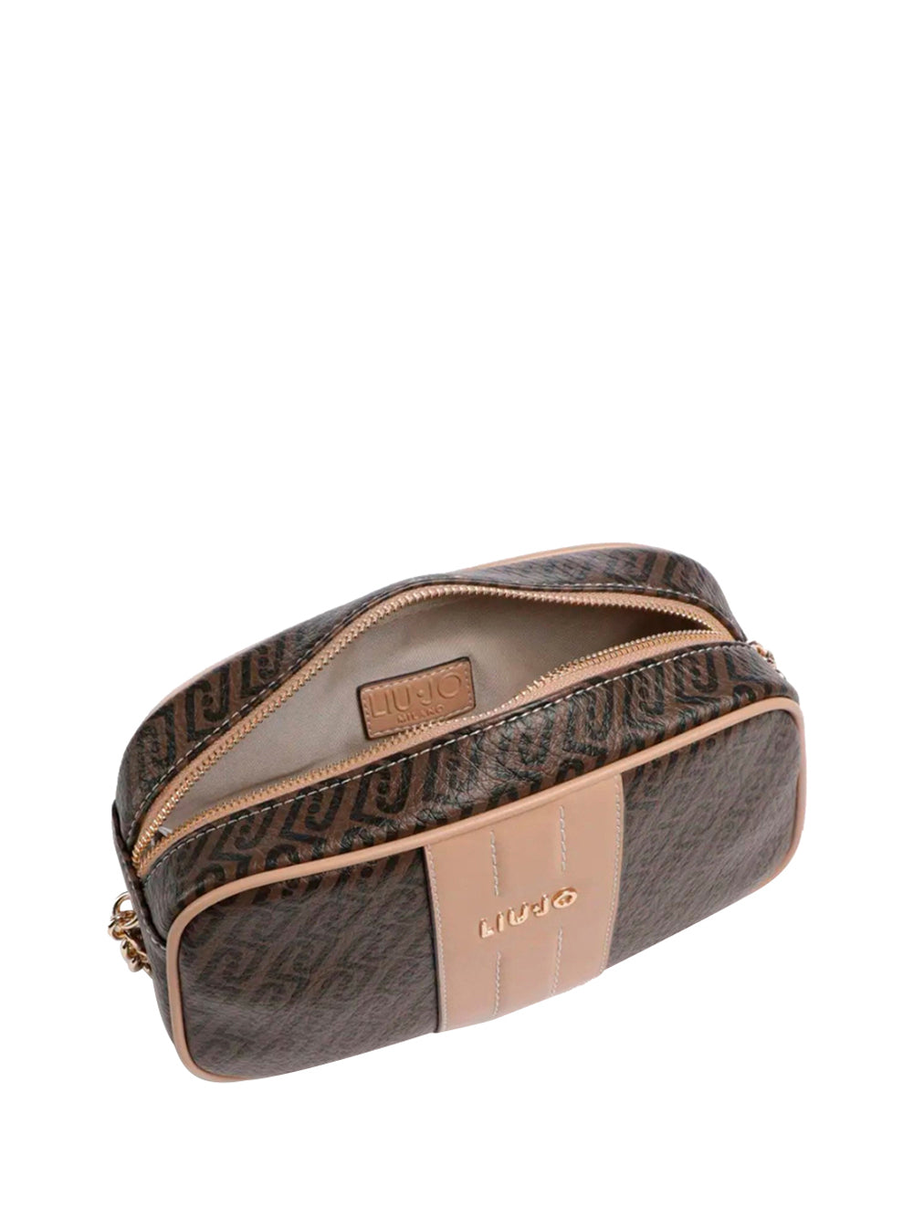 LIUJO ACCESSORI1 Borsa A Tracolla Liu Jo Crossbody - Marrone Testa Moro/Dk.Cipria