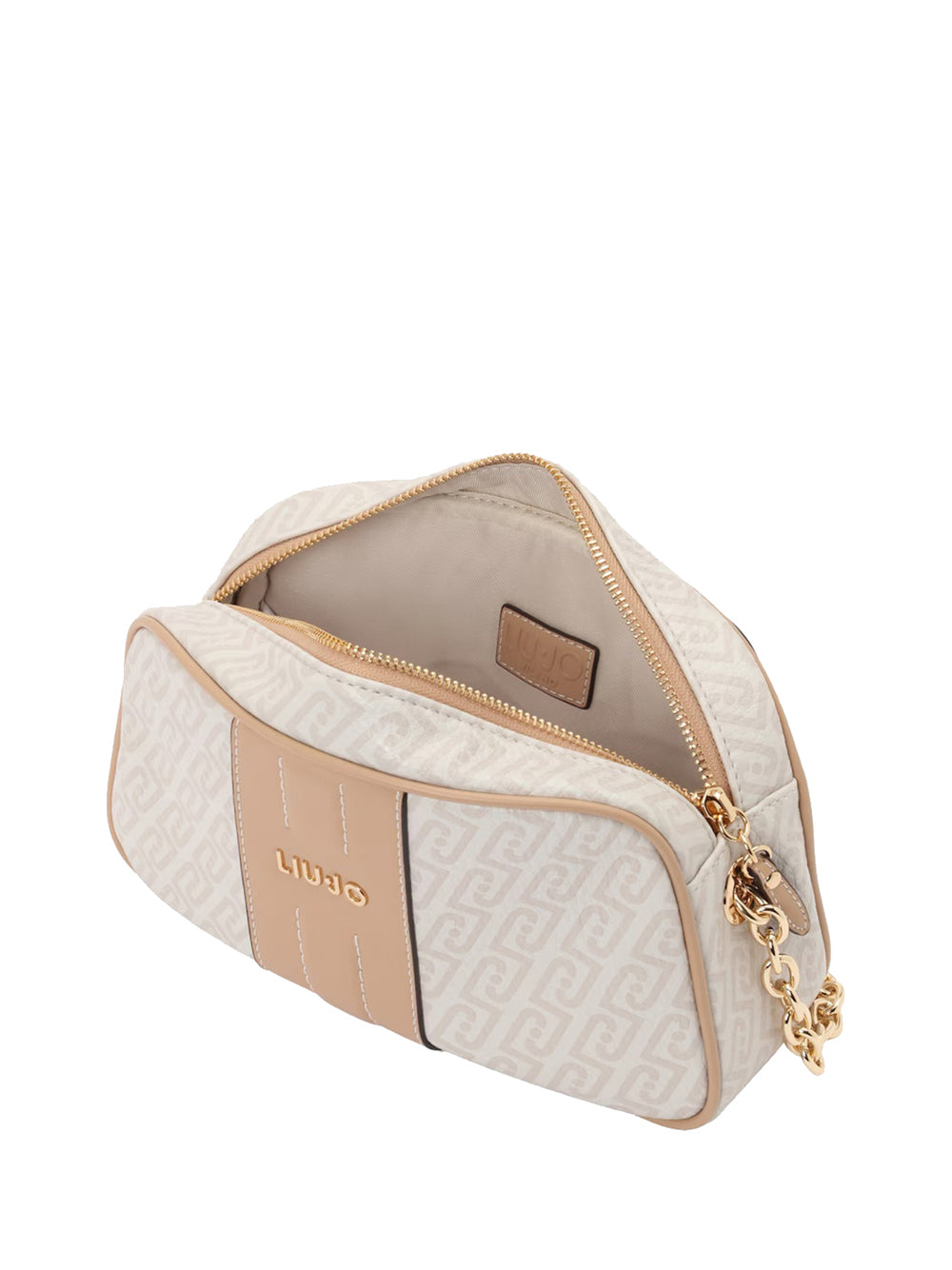 LIUJO ACCESSORI1 Borsa A Tracolla Liu Jo - Avorio Naturale/Dk.Cipria