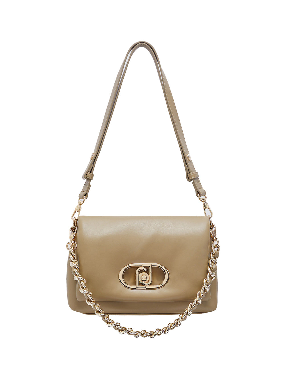 LIUJO ACCESSORI1 Borsa A Tracolla Media Liu Jo LaPuffy - Fango MUD